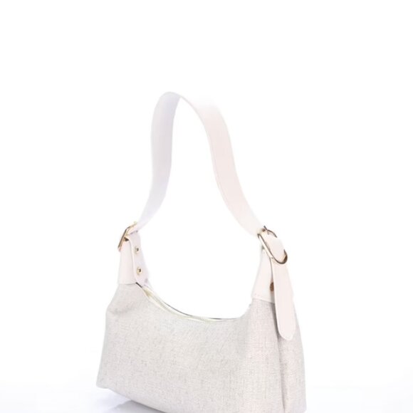 Coming Soon…Serena White Women's Shoulder Bag - Picture 2 of 6